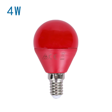 LÂMPADA-LED-E14-G45-4W-vermelho