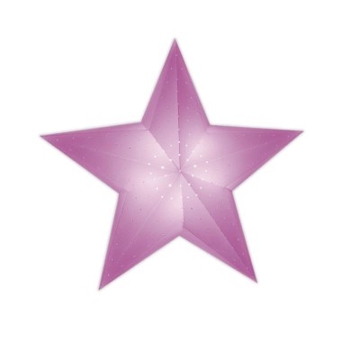 or-plafon-estrella-grande-rosa