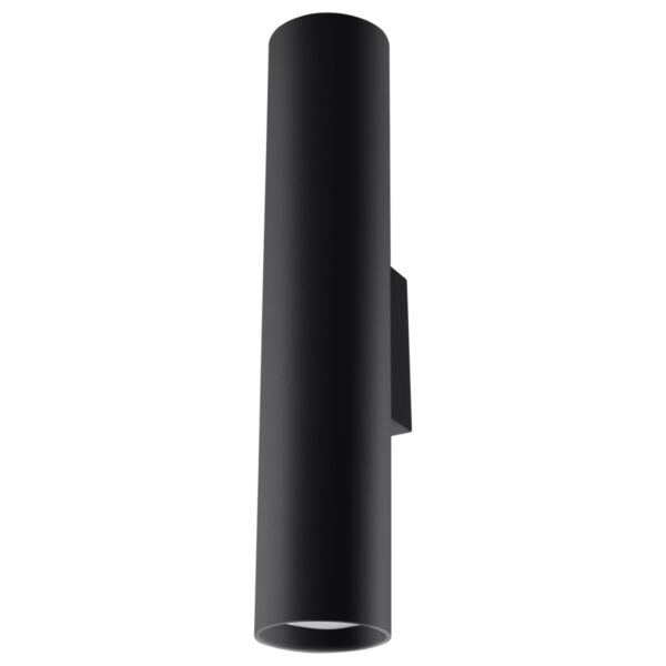Aplique de Parede Lagos 2x GU10 Preto