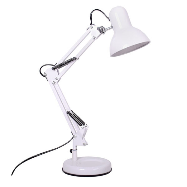 Candeeiro de Mesa Antigona 1x E27 Branco
