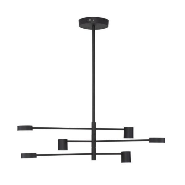 Candeeiro Suspensão Nordik 28W Preto 3000K (9080121)