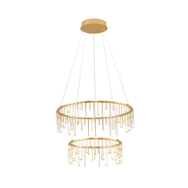 Candeeiro Suspensão Stellar 41W Dourado 3000K (9186968)