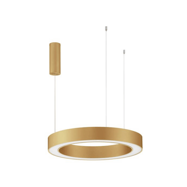Candeeiro Suspensão Morbido 50W Dourado CCT2 (9345640)
