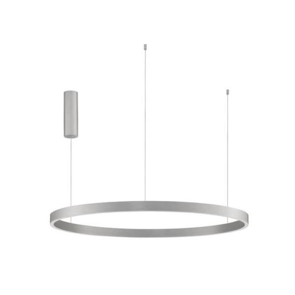 Candeeiro Suspensão Elowen 106W Prateado 3000K (9345670)