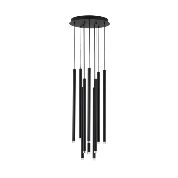 Candeeiro Suspensão Dandia 61W Preto 3000K (9540204)
