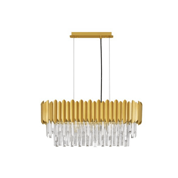 Candeeiro Suspensão Magnolia 5x E14 Dourado (9824077)