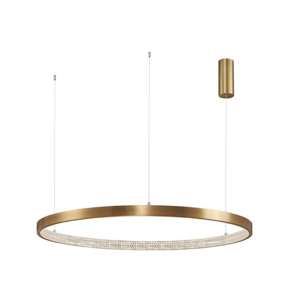 Candeeiro Suspensão Preston 60W Dourado 3000K (9285110)