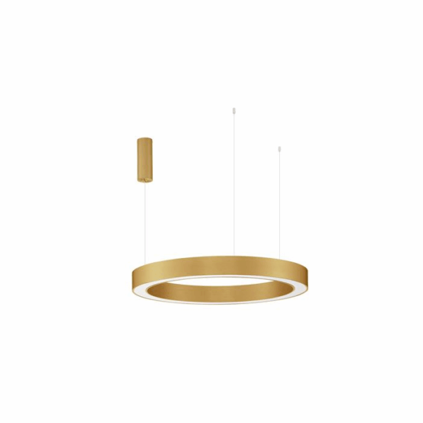 Candeeiro Suspensão Morbido 60W Dourado CCT2 (9345643)