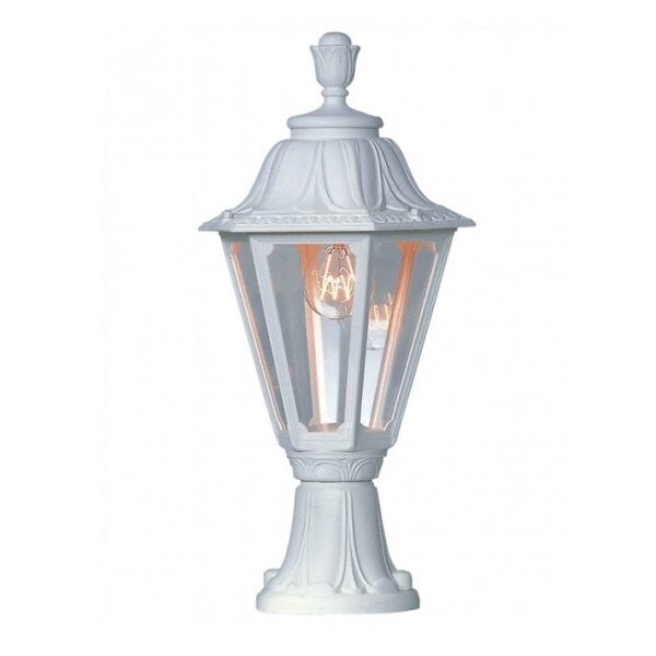 Baliza Jardim Rut 1x E27 Branco IP55