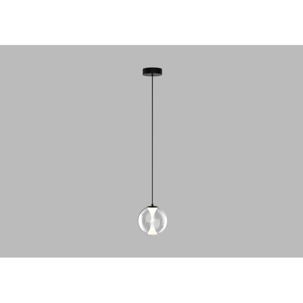 Candeeiro Suspensão Rey 6W Preto 3000K (1073051D1)