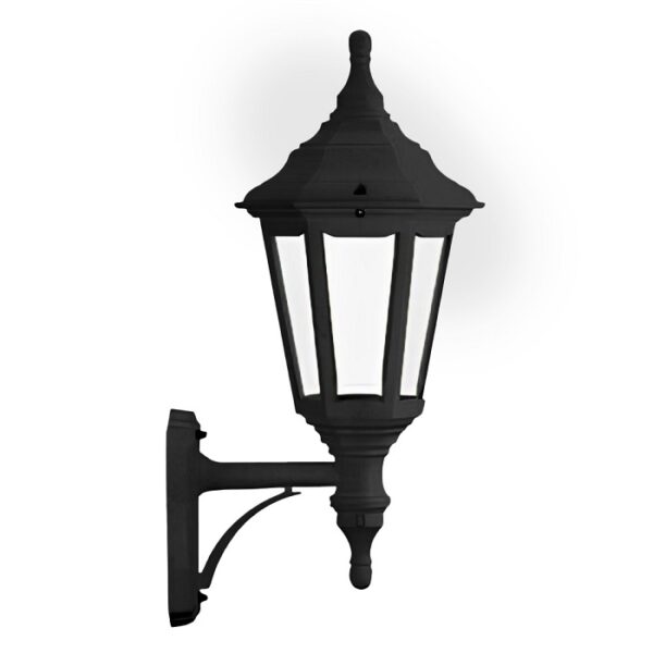 Aplique de Parede Urano E27 Preto IP44 (094-02-001-N30)