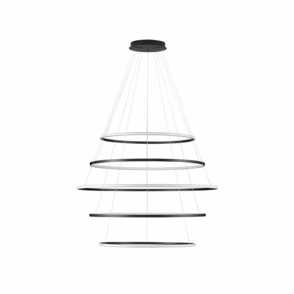 Candeeiro Suspensão Maelo 167W Preto CCT3 (9130643)