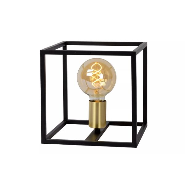 Candeeiro de Mesa Ruben 1x E27 Preto/Dourado (00524/01/30)