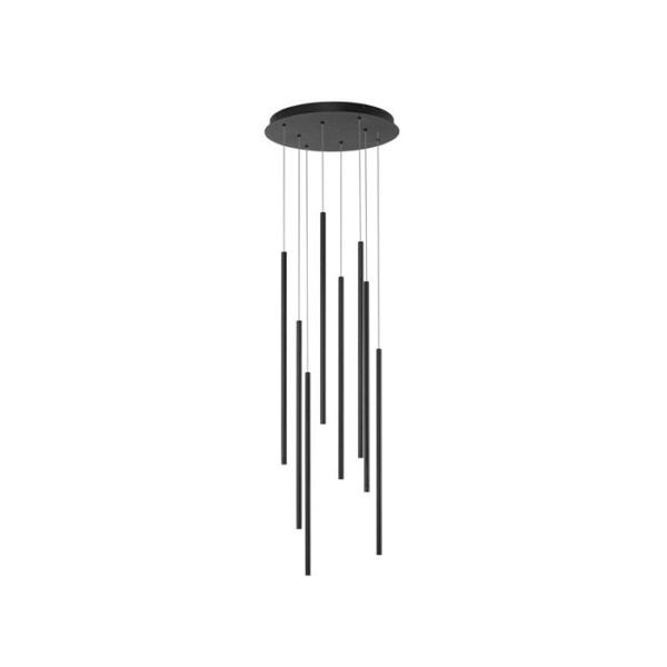 Candeeiro Suspensão Elettra 40W Preto 3000K (9081802)