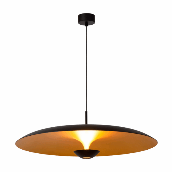 Candeeiro Suspensão Kenneth 22W Preto 2700K (41412/80/30)