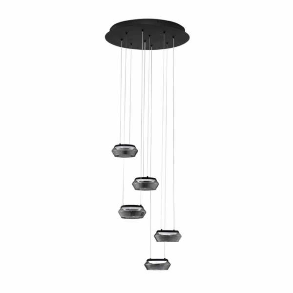 Candeeiro Suspensão Jailyn 40W Preto 3000K (9236103)