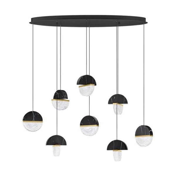 Candeeiro Suspensão Dorin 48W Preto 3000K (9214180)