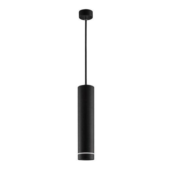 Candeeiro Suspensão Esca 1x GU10 Preto (9387003)