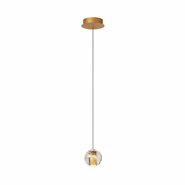 Candeeiro Suspensão Dilenko 3W Preto 2700K (13497/03/02)