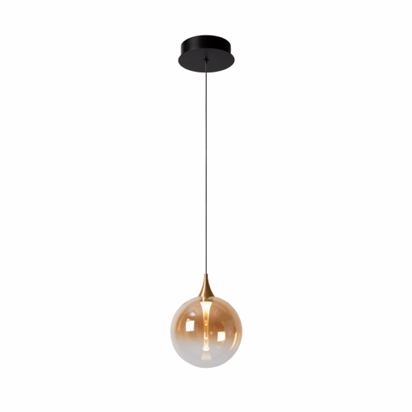Candeeiro Suspensão Gisela 5W Preto 2700K (13494/04/62)