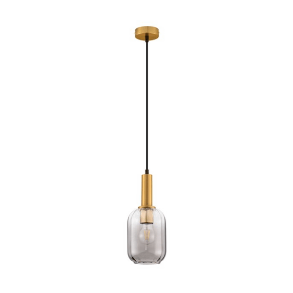 Candeeiro Suspensão Maho 1x E27 Dourado (9236313)
