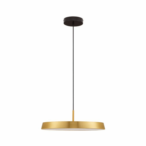 Candeeiro Suspensão Vetro 37W Dourado 3000K (9223416)