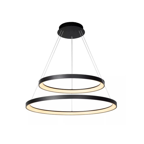 Candeeiro Suspensão Vidal 92W Preto 2700K (46403/92/30)
