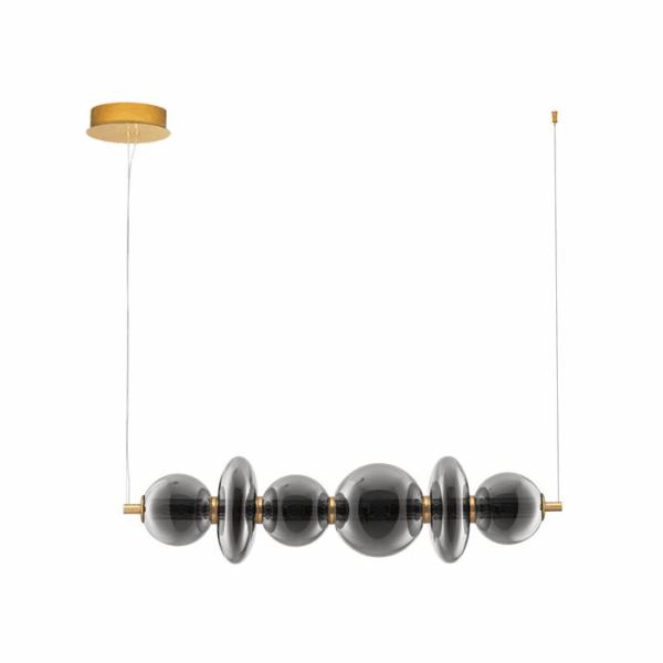 Candeeiro Suspensão Navi 29W Dourado/Cinza 3000K (9186954)