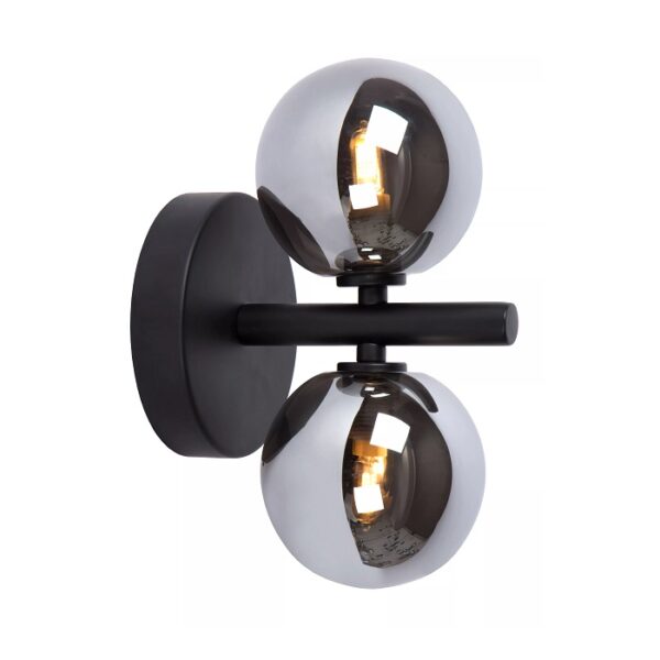Aplique de Parede Tycho 2x G9 Preto (45274/02/30)