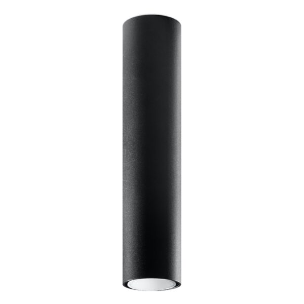 Aro GU10 Lagos Teto Saliente Redondo 40cm Preto