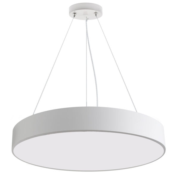 Candeeiro Suspensão Puck 50W Branco 3000K