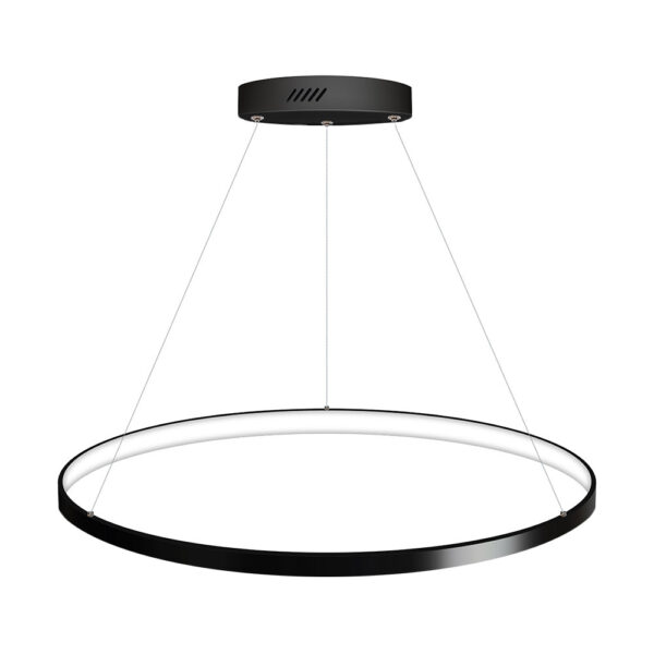 Candeeiro Suspensão Elix 36W Preto
