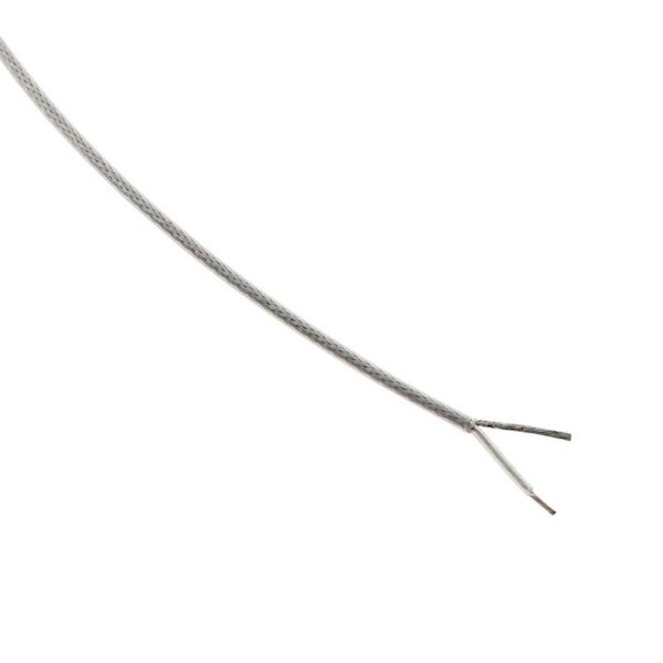 Cabo Eléctrico 2x0.75mm 1m Prateado