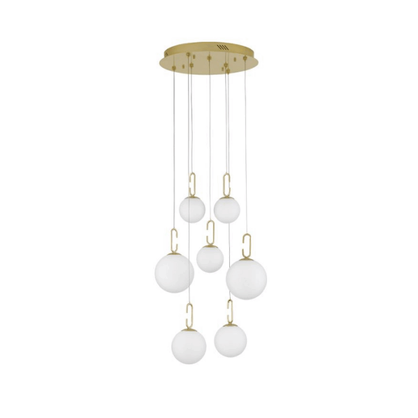 Candeeiro Suspensão Hook 52W Dourado 3000K (9695221)