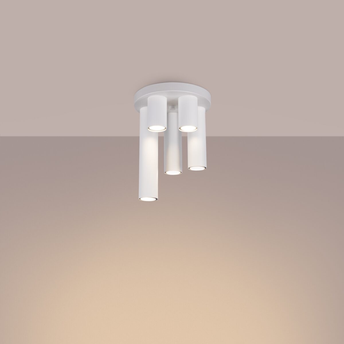 Candeeiro Teto Lagos 5x GU10 Branco - Image 3