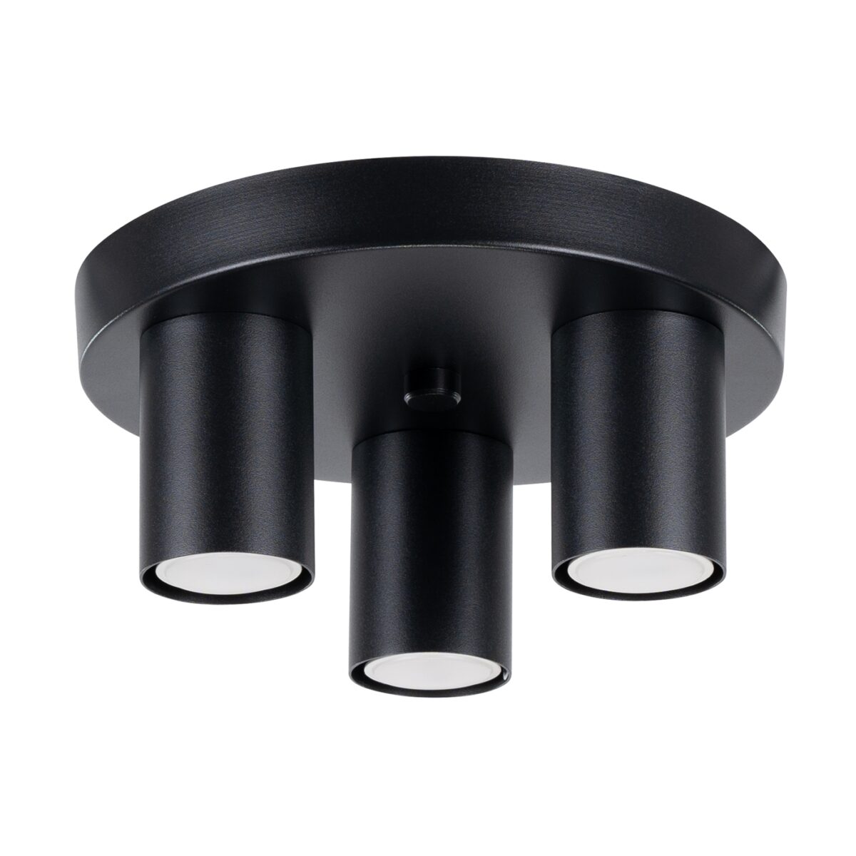 Candeeiro Teto Lagos 3x GU10 Preto