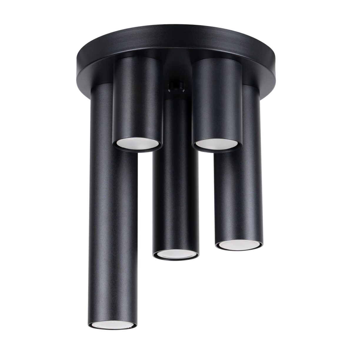 Candeeiro Teto Lagos 5x GU10 Preto