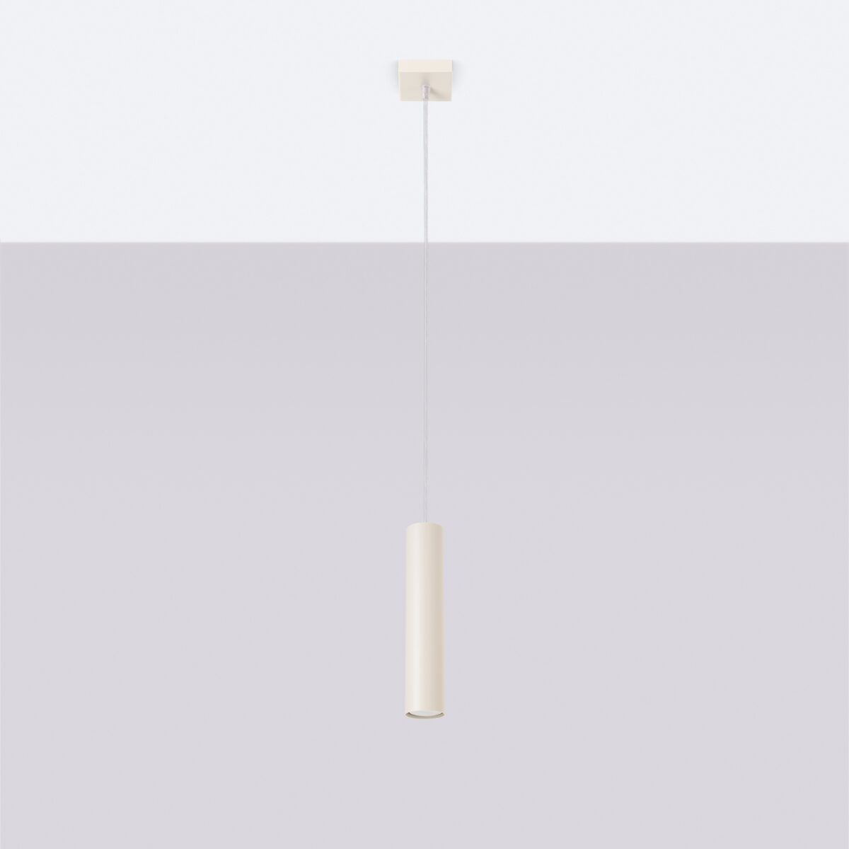 Candeeiro Suspensão Lagos 1x GU10 Bege - Image 2