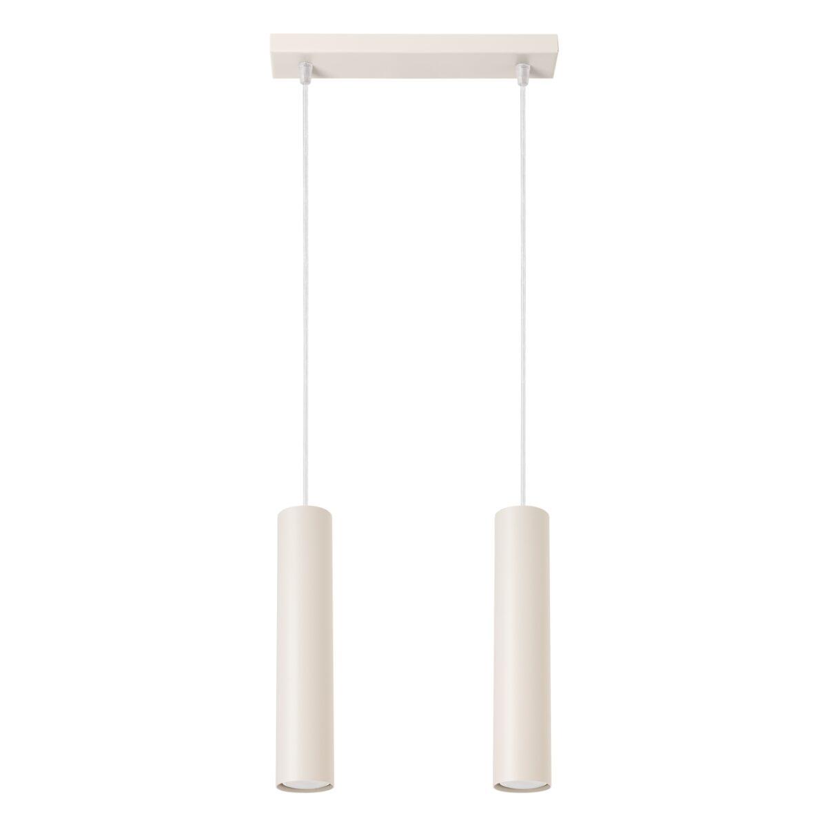 Candeeiro Suspensão Lagos 2x GU10 Bege