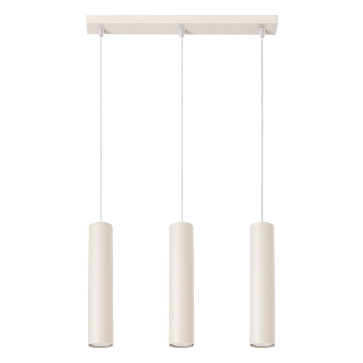 Candeeiro Suspensão Lagos 3x GU10 Bege