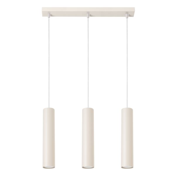 Candeeiro Suspensão Lagos 3x GU10 Bege