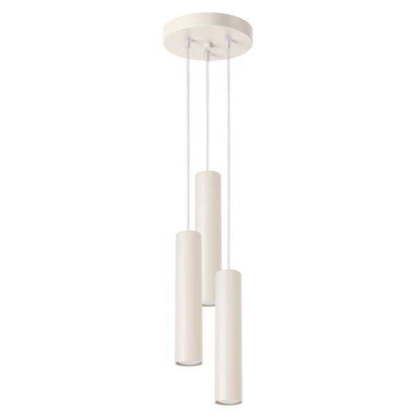 Candeeiro Suspensão Lagos 3x GU10 Bege