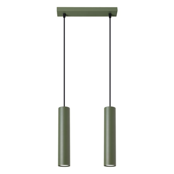 Candeeiro Suspensão Lagos 2x GU10 Verde
