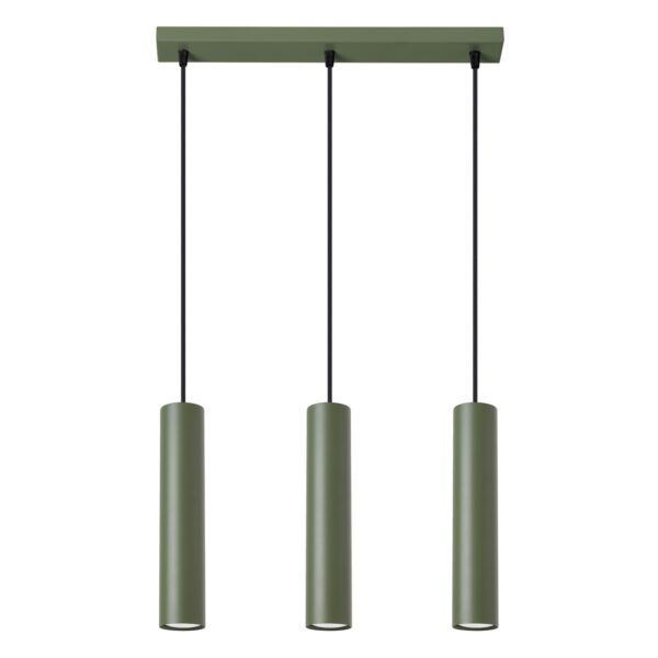 Candeeiro Suspensão Lagos 3x GU10 Verde