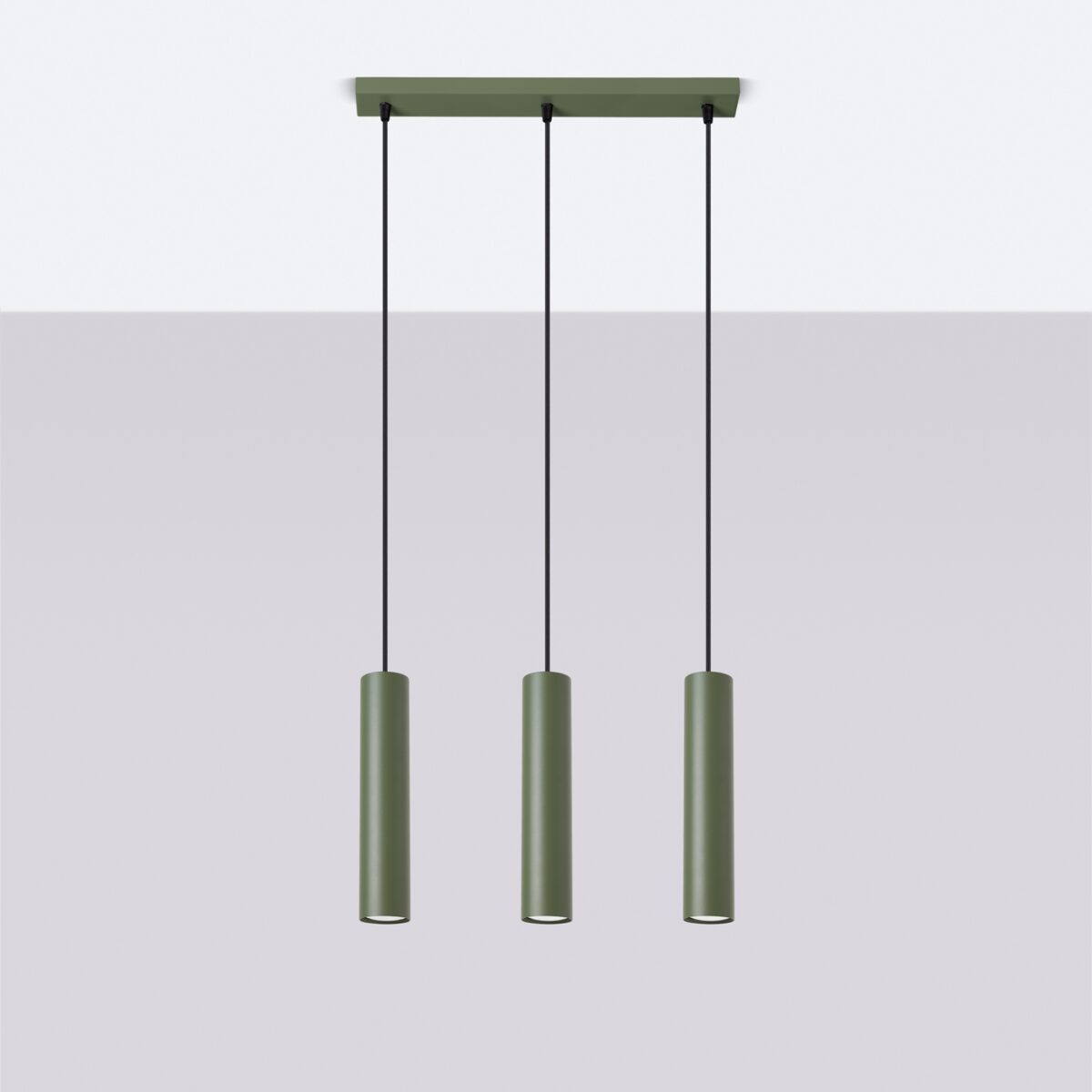 Candeeiro Suspensão Lagos 3x GU10 Verde - Image 2