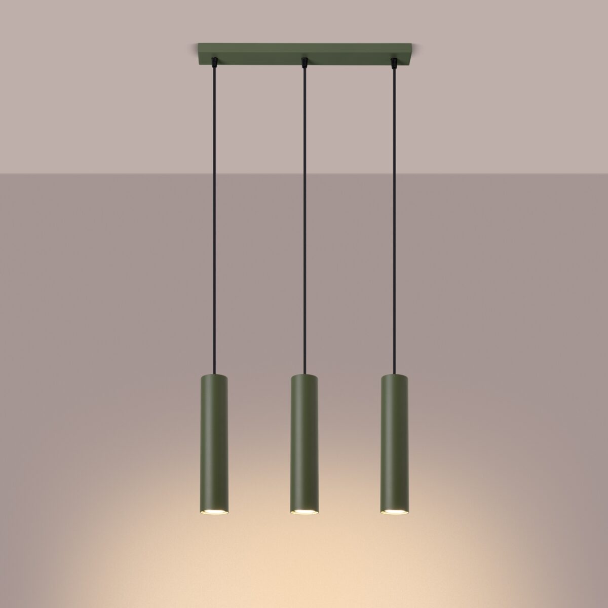 Candeeiro Suspensão Lagos 3x GU10 Verde - Image 3