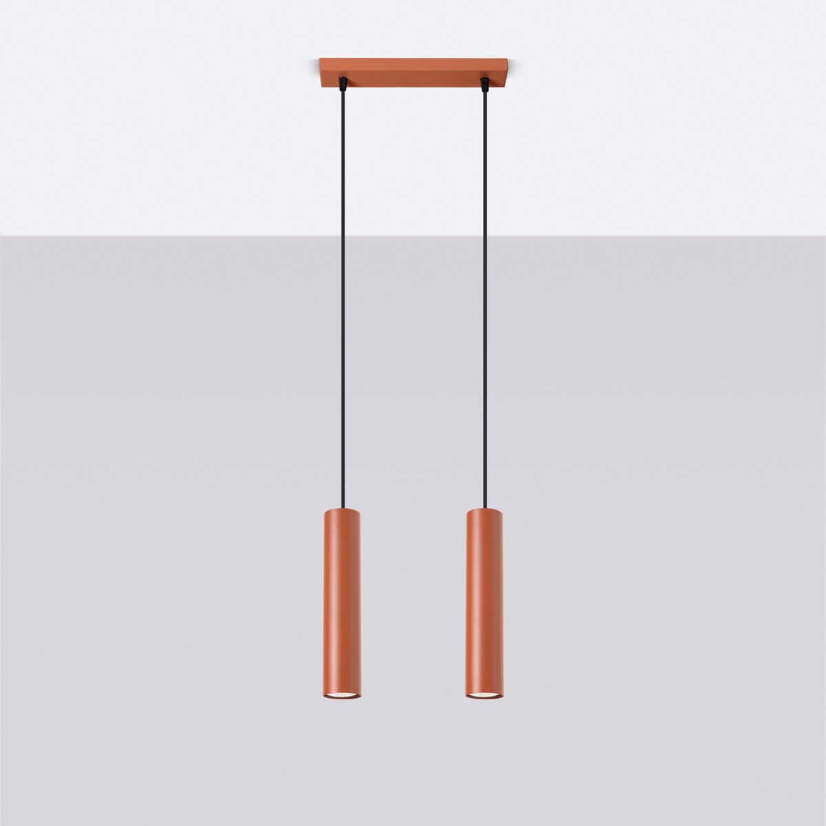 Candeeiro Suspensão Lagos 2x GU10 Vermelho - Image 2