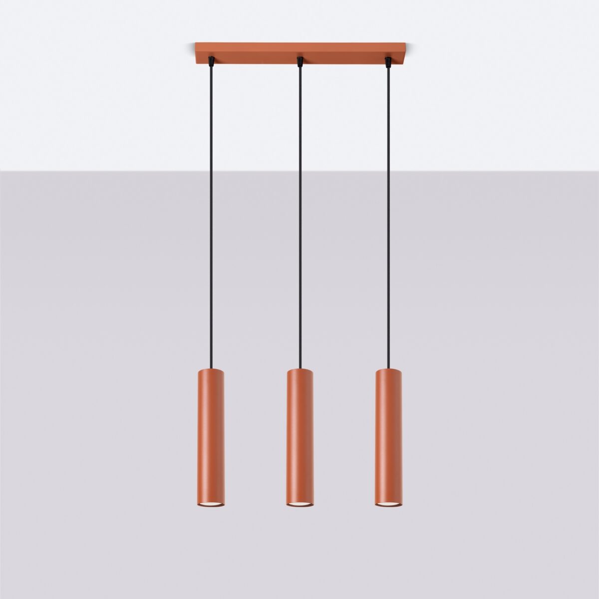 Candeeiro Suspensão Lagos 3x GU10 Vermelho - Image 2