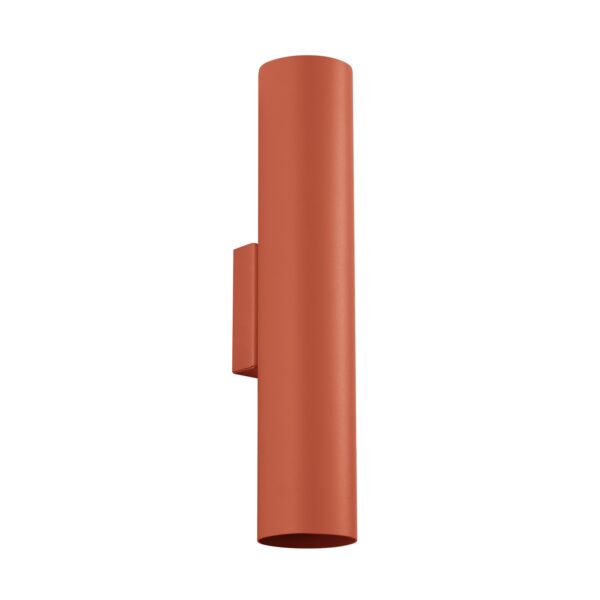 Aplique de Parede Lagos 2x GU10 Vermelho
