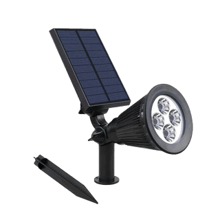 Focos Chão Solar